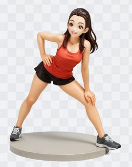 フィットネス フィギュア 女性 フィットネス フィギュア 女性の写真
