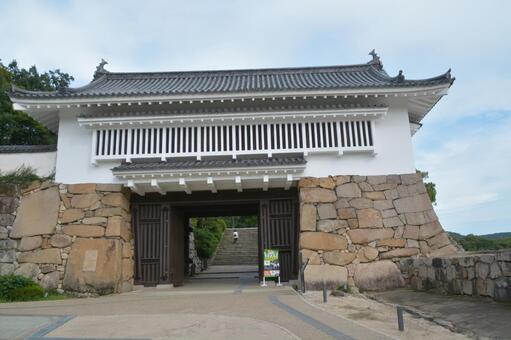 岡山城 不明門 岡山城,不明門,城の写真素材