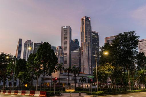 都市景観 シンガポール,海外旅行,海外の写真素材