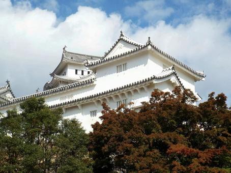 【風景写真】姫路城の風景 【風景写真】姫路城の風景の写真