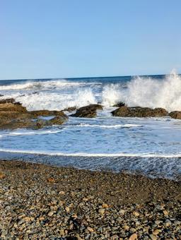 大洗海岸 大洗海岸 茨城観光,大洗海岸,ビーチの写真素材