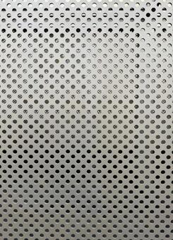 パンチングメタル パンチングメタル,板,金属の写真素材
