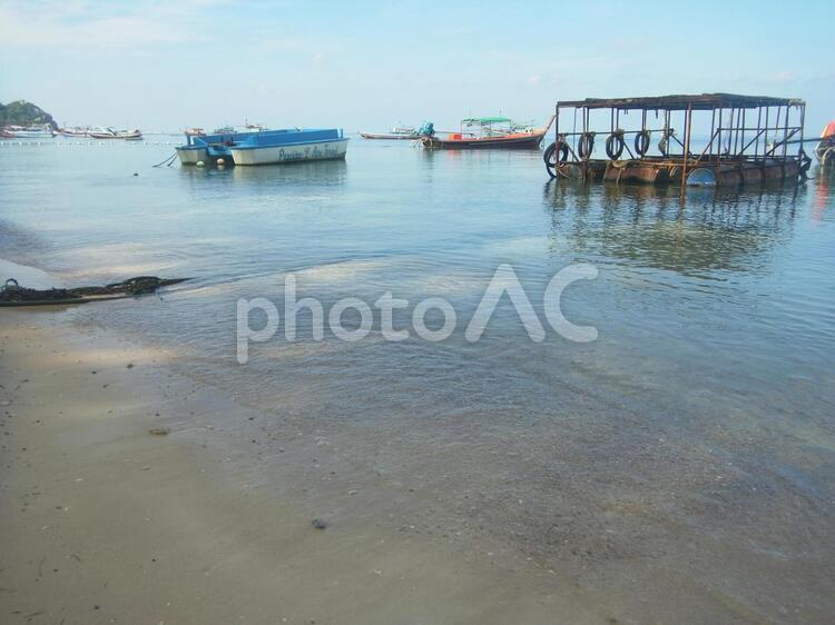 タオ島（タイ・ダイバーの聖地）のビーチ タオ島,タオ,タイの写真素材