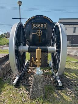 8620型蒸気機関車68660号 8620型蒸気機関車68660号 8620型蒸気機関車68660,蒸気機関車,列車の写真素材