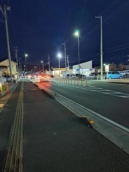 一直線 一直線の写真