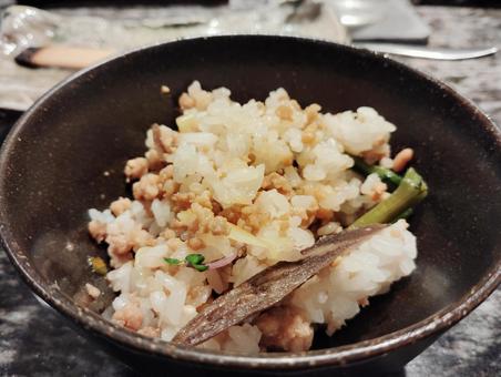 Minced Chicken Rice, JPG