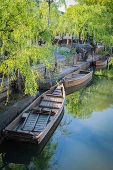 岡山　倉敷美観地区の風景 倉敷,倉敷美観地区,岡山の写真素材