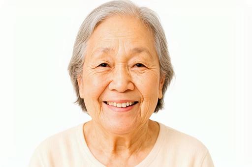 高齢者のイメージ（女性）の写真
