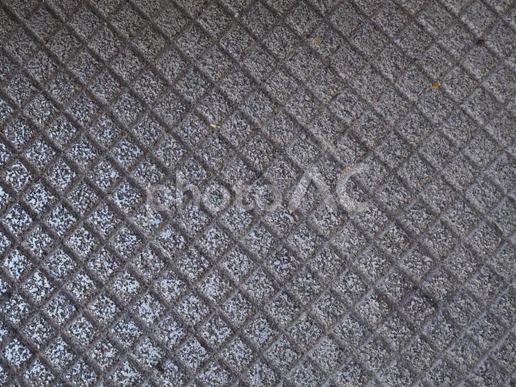 テクスチャ：格子柄の金属の床背景 格子柄,格子,金属の写真素材