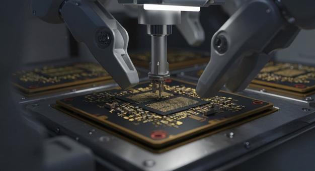 AI半導体製造装置 チップマウンター AI半導体製造装置 チップマウンターの写真