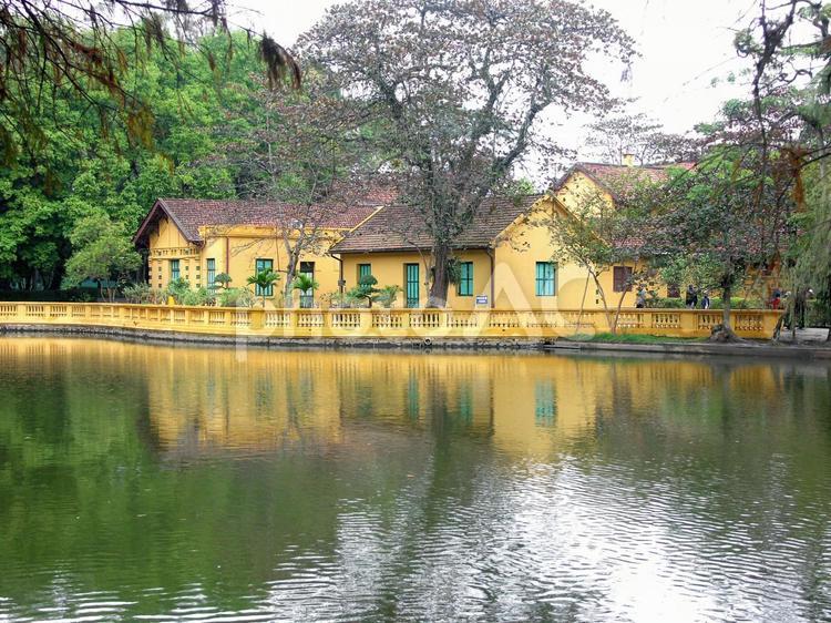 ベトナム　ハノイ　大統領府 ベトナム,ハノイ,大統領府の写真素材