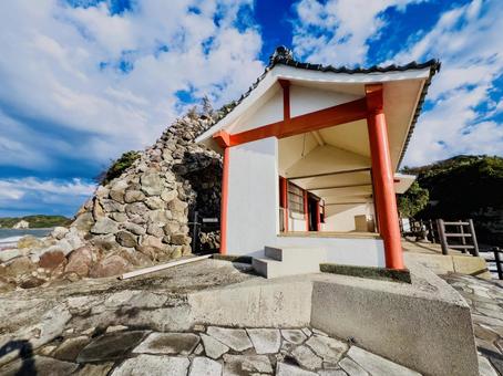 粟嶋神社 粟嶋神社,神社,神社仏閣の写真素材