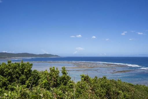 奄美大島 あやまる岬からの景色 奄美大島 あやまる岬からの景色の写真