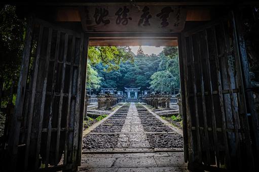 山口県　萩藩主毛利家墓所（東光寺） 萩藩主毛利家墓所,東光寺,萩の写真素材