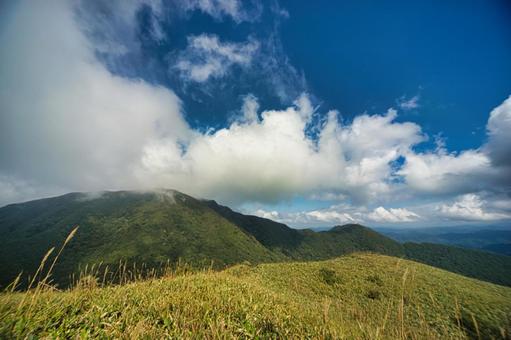 三瓶山の風景の写真