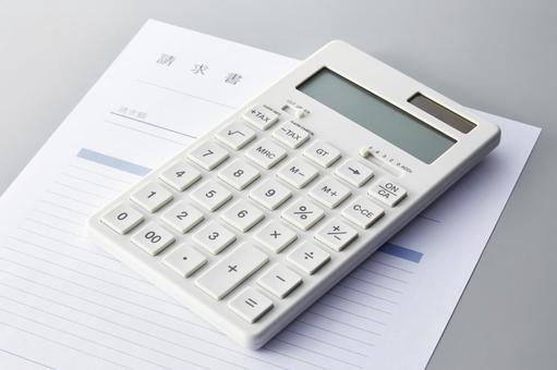 Photo, invoice, calculation, computer, 