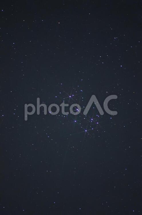 昴　(画像処理無し） 昴,すばる,星の写真素材