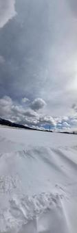雪景色(長野県塩尻市片丘南内田) 雪景色(長野県塩尻市片丘南内田)の写真