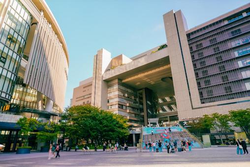 【大阪】大阪駅の街並み 大阪,大阪駅,駅の写真素材