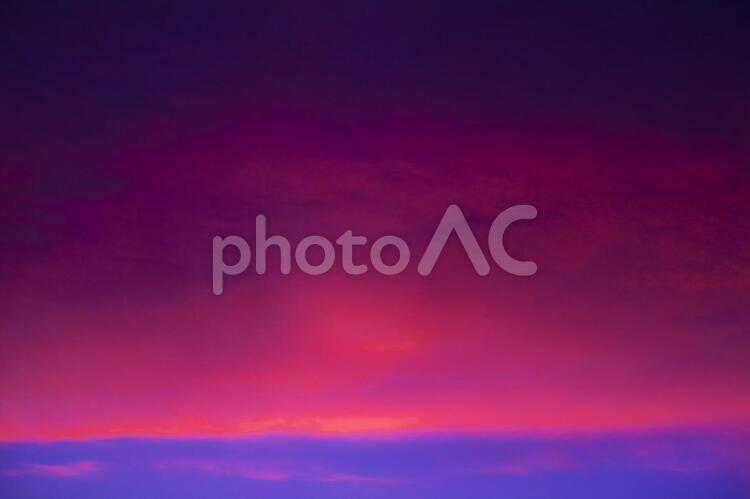 美しい夕焼け 夕焼け,夕日,空の写真素材