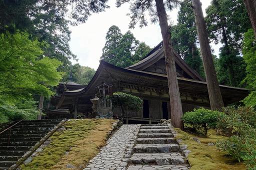 福井県-明通寺-国宝-本堂 福井県-明通寺-国宝-本堂の写真