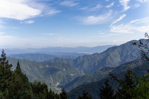山の風景 山,自然,緑の写真素材