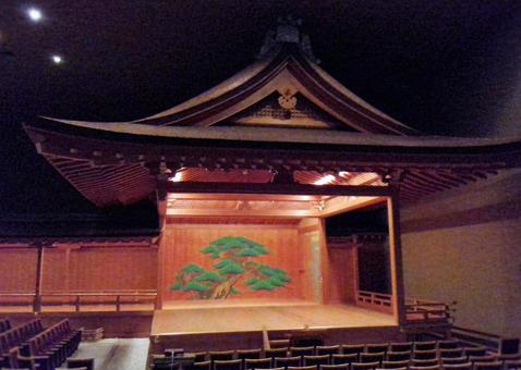 Noh Theater, teatr noh, moa 美術館, może sceny, JPG