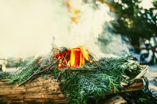 神社の年末の大祓い1 日本,日本文化,神の写真素材