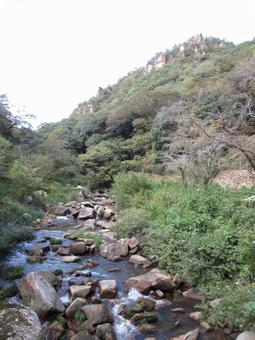 岡山県-豪渓-渓流 岡山県-豪渓-渓流 豪渓,渓谷,渓流の写真素材