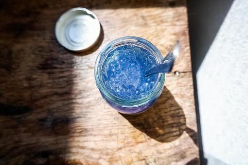 蒼ゼリーの写真