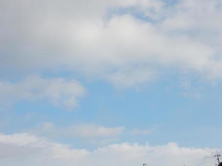 【空の写真】秋空 【空の写真】秋空 秋空,空,雲の写真素材