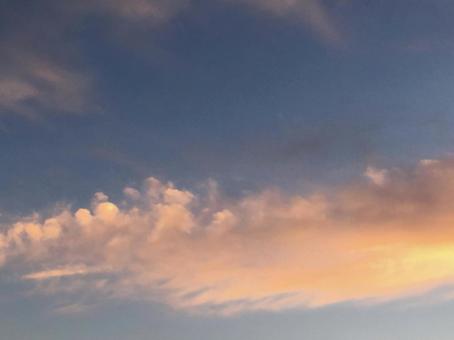 Photo, sunset, sky, cloud, 