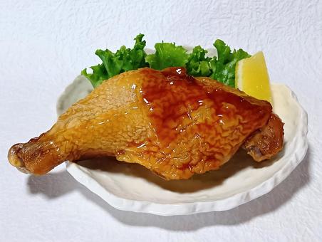 ローストチキン ローストチキン,肉料理,鶏肉の写真素材