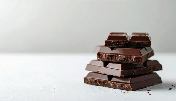 チョコレート、コピースペース チョコレート、コピースペースの写真