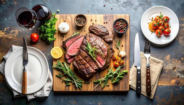 ビーフステーキ ビーフステーキの写真