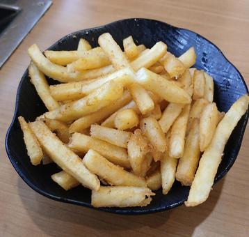 カリカリフライドポテト フライドポテト,カリカリ,ポテトの写真素材