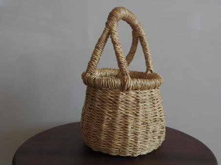 Photo, cage, basket, a rattan, 