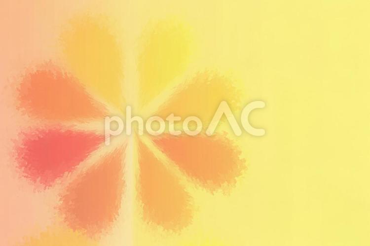 レトロなイエローオレンジの花のイメージ、テクスチャ テクスチャ,レトロ,秋色の写真素材