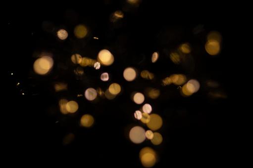 光の粒 イルミネーション,キラキラ,玉ボケの写真素材