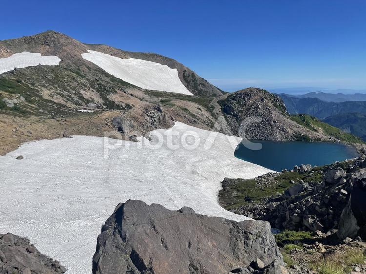 白山　お池めぐり５ 白山,自然,登山の写真素材