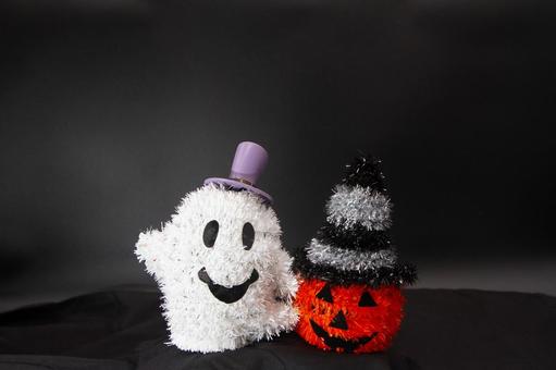 ハロウィン ジャックオランタンとお化け ハロウィン ジャックオランタンとお化け ジャックオランタン,お化け,化け物の写真素材