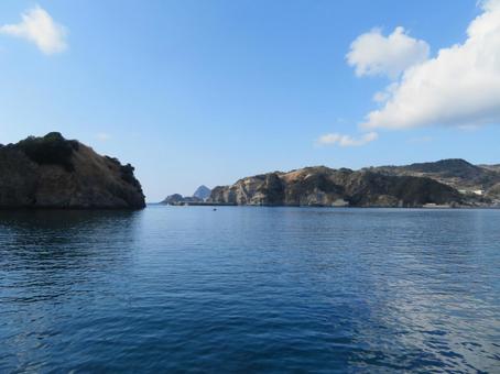 伊豆半島の妻良港(妻良港公園)の風景 伊豆半島の妻良港(妻良港公園)の風景 妻良港,妻良港公園,南伊豆町の写真素材