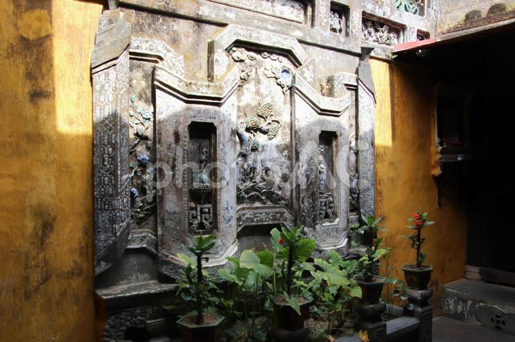 ベトナムホイアンのクアンタンの家 ベトナム,ホイアン,クアンタンの家の写真素材