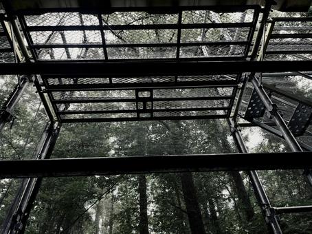 張り巡らせた足場 02 足場,架設構造物,工事現場の写真素材