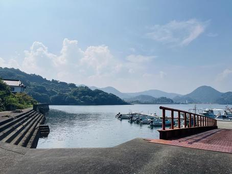 天草市の堤防 天草市の堤防の写真