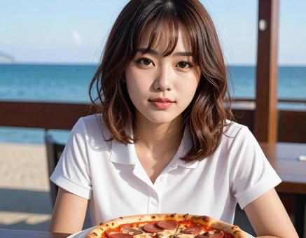 ピザを頼みました ピザを頼みましたの写真