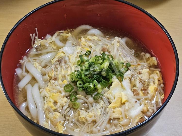 あんかけうどん うどん,饂飩,ウドンの写真素材