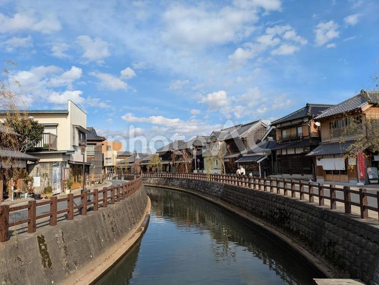千葉県香取市　北総の小江戸　佐原　9 千葉県,香取市,北総の写真素材