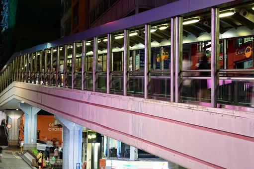 香港・ミッドレベルエスカレーター 香港・ミッドレベルエスカレーター 香港,セントラル,エスカレーターの写真素材