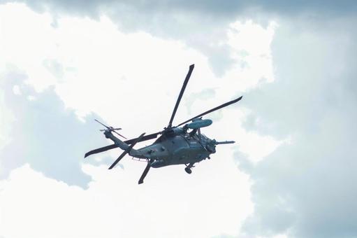 芦屋の空に描かれたアート　航空祭2025の写真